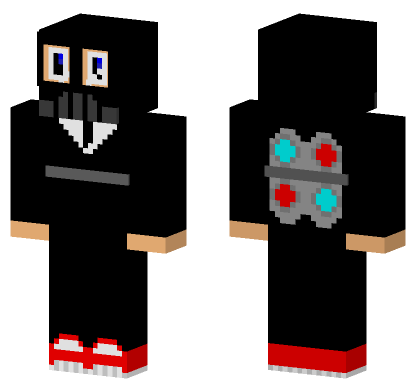 Gas Mask Man 6270389 Minecraft Bedrock skin