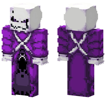 Gaster Skin Minecraft Bedrock skin