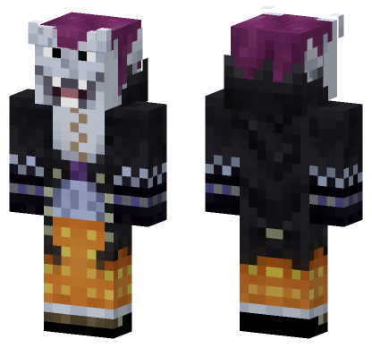 Gecko Moria Minecraft Bedrock skin