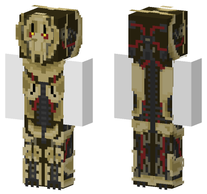 General Grievous Skin Minecraft Bedrock skin