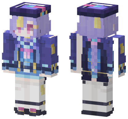 Genshin Impact Chi Chi Minecraft Bedrock skin