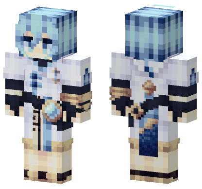 Genshin Impact Chougyun Minecraft Bedrock skin