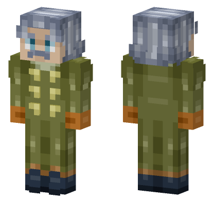 George Joestar II Part 7 Minecraft Bedrock skin