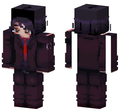 Gerard Way My Chemical Romance Minecraft Bedrock skin