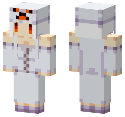 Ghast Shooting Minecraft Bedrock skin