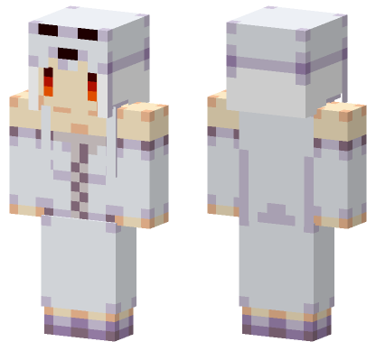 Ghast Skin Minecraft Bedrock skin
