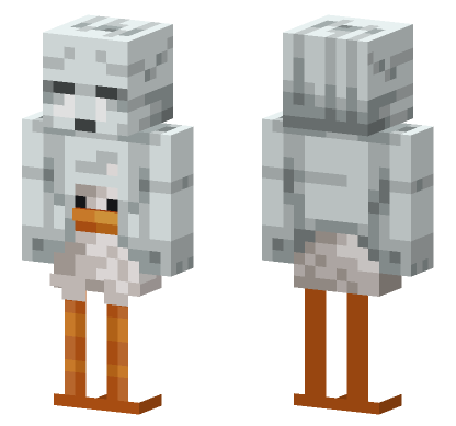 Ghast Skin Minecraft Bedrock skin