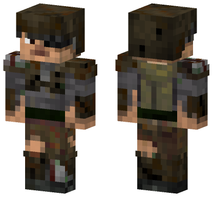 Ghcam Skin Minecraft Bedrock skin