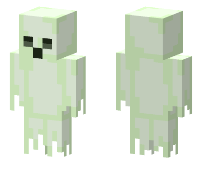 Ghost Skin Minecraft Bedrock skin