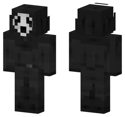Ghostface Skin Minecraft Bedrock skin