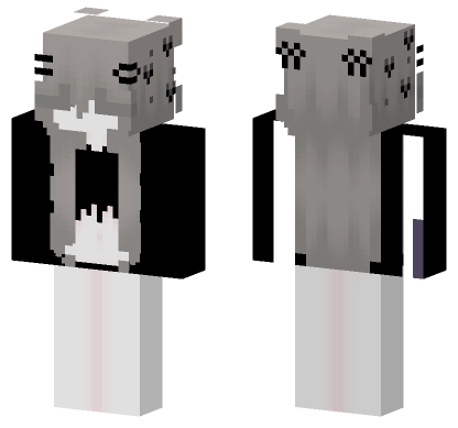 Ghostly Figure Minecraft Bedrock skin