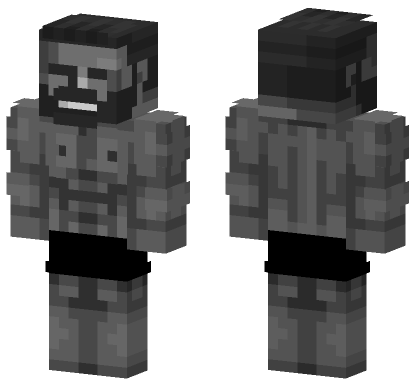 Gigachad Minecraft Bedrock skin