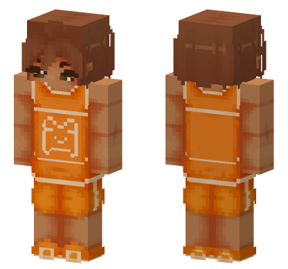 Gingerbread Man Outfit Minecraft Bedrock skin