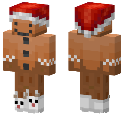 Gingerbread Man With Bonny Shoes Minecraft Bedrock skin