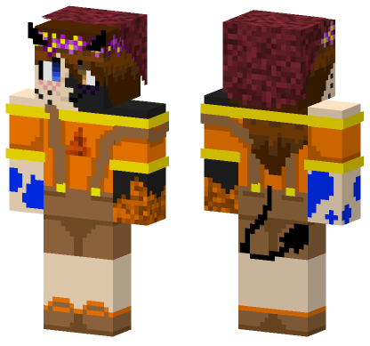 Ginny6 HD Skin Minecraft Bedrock skin