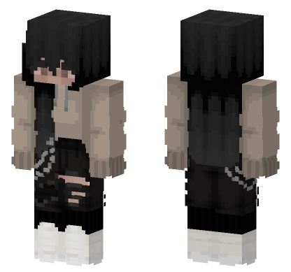 Girl 4722721 Minecraft Bedrock skin