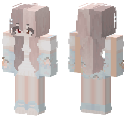 Girl 4891893 Minecraft Bedrock skin