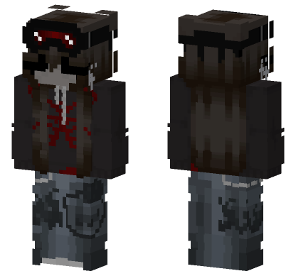 Girl 6166325 Minecraft Bedrock skin