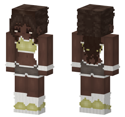 Girl 6305358 Minecraft Bedrock skin