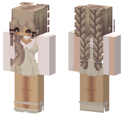 Girl 6668384 Minecraft Bedrock skin