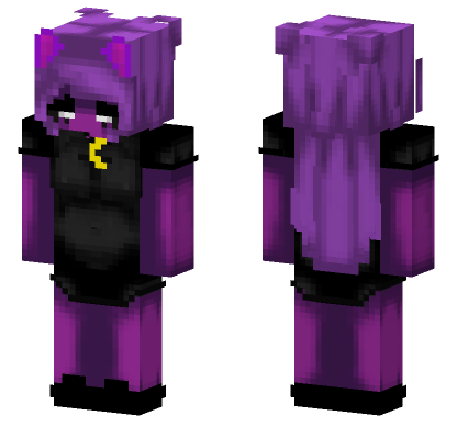 Girl Catnap Minecraft Bedrock skin