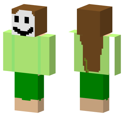Girl Dream Bad Version Minecraft Bedrock skin