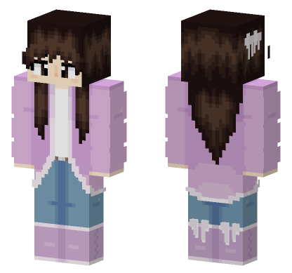 Girly Style Skin Minecraft Bedrock skin