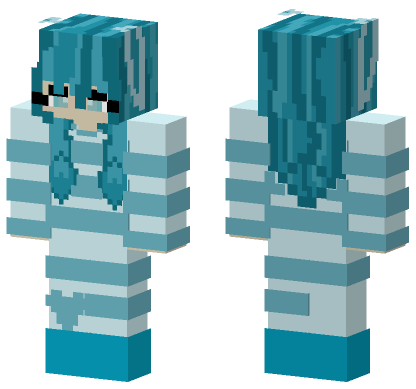 Glaceon Skin Minecraft Bedrock skin