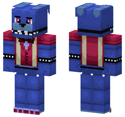 Glamrock Bonnie Official Minecraft Bedrock skin