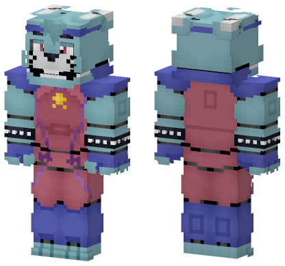 Glamrock Bonnie Skin Minecraft Bedrock skin