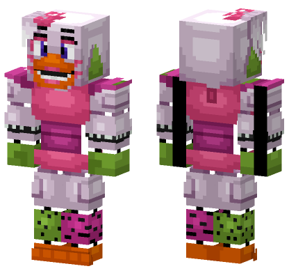 Glamrock Chica 5696314 Minecraft Bedrock skin