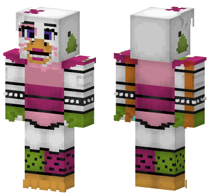 Glamrock Chica 5902188 Minecraft Bedrock skin