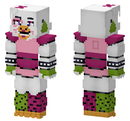 Glamrock Chica 6342831 Minecraft Bedrock skin