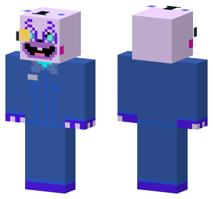 Glamrock Help I Minecraft Bedrock skin