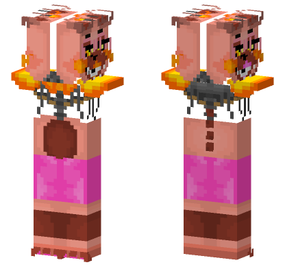 Glamrock Jangle Minecraft Bedrock skin