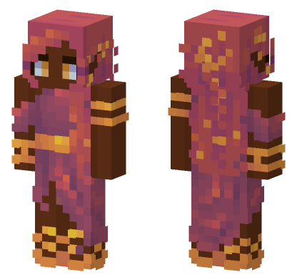 Goated Fire SMP Minecraft Bedrock skin