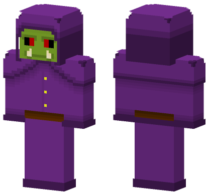 Goblin Occultist Minecraft Bedrock skin