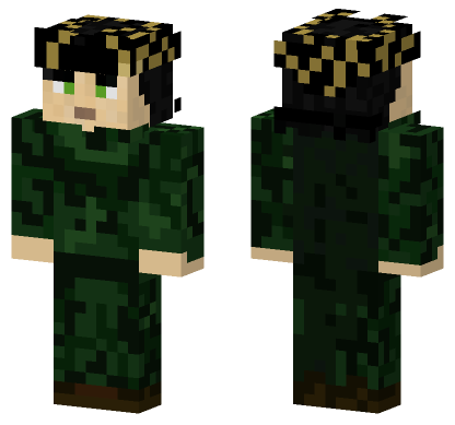 God Loki Minecraft Bedrock skin