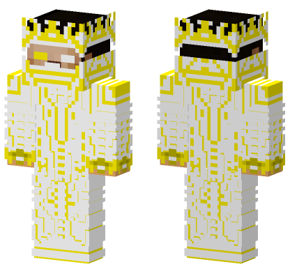 God Of Minecraft Minecraft Bedrock skin