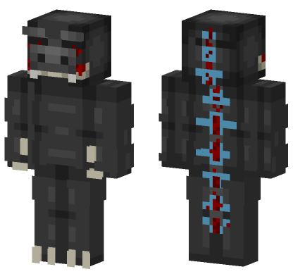 Godzilla 2 0 Minecraft Bedrock skin