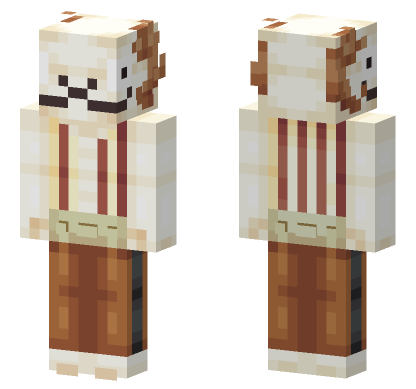 Going Merry Minecraft Bedrock skin