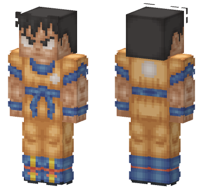 Goku 5337043 Minecraft Bedrock skin