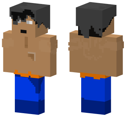 Goku Ultra Instinct Minecraft Bedrock skin