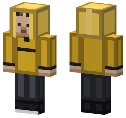 Golden Bolt Skin Minecraft Bedrock skin