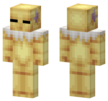 Golden Hypno Minecraft Bedrock skin