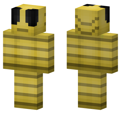 Golden Kakuna Minecraft Bedrock skin