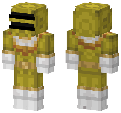 Golden Knight Armor Minecraft Bedrock skin