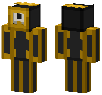 Golden Reaper Minecraft Bedrock skin