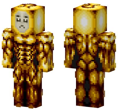 Golden Sp Armor Minecraft Bedrock skin
