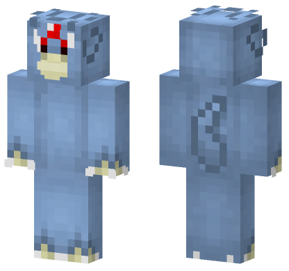 Golduck Skin Minecraft Bedrock skin